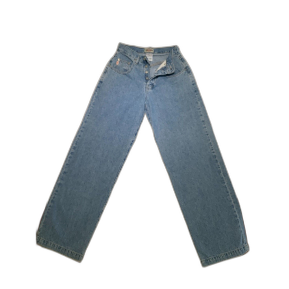 Vintage GUESS Jeans USA High Waist Light Wash Denim – 26 Straight Leg